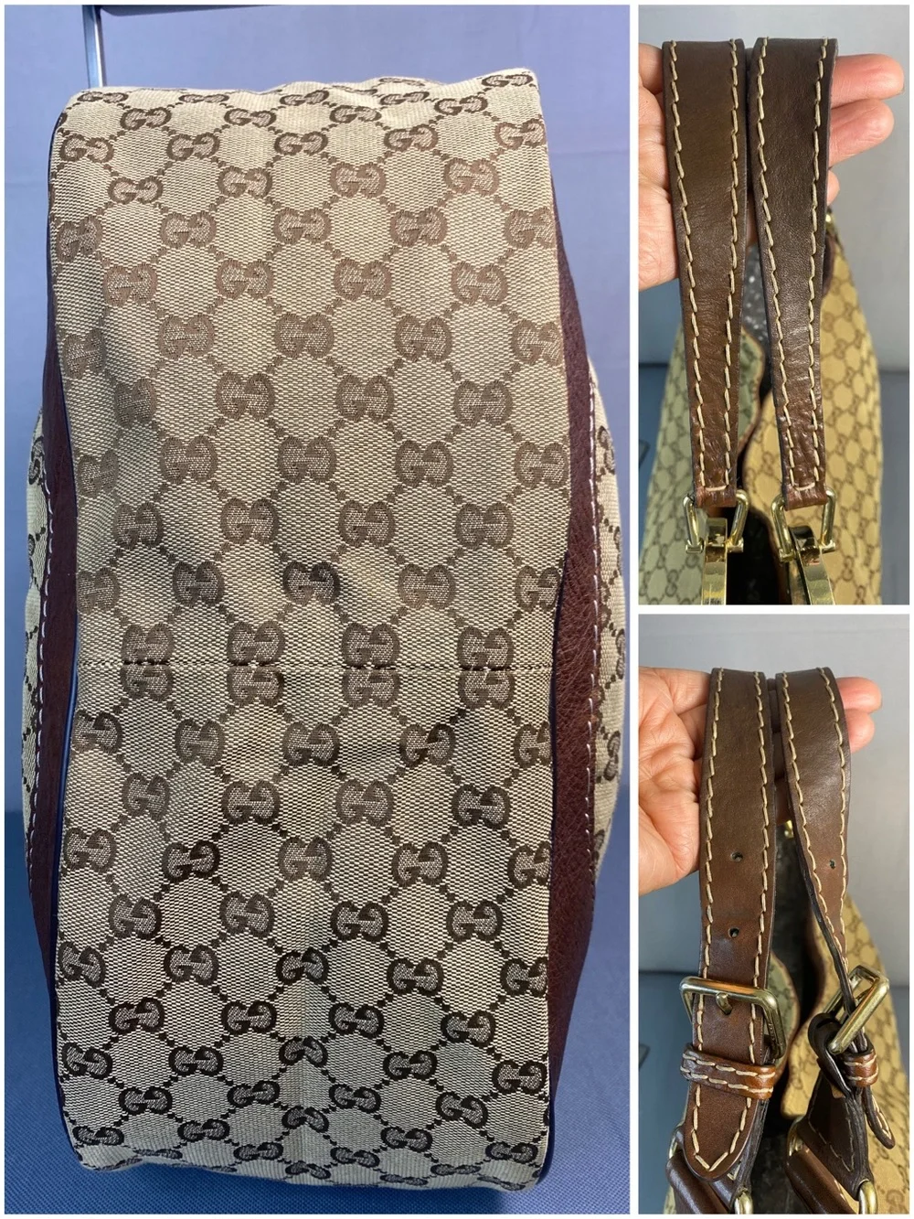 ✨️GUCCI GG Canvas Charlotte Hobo Bag